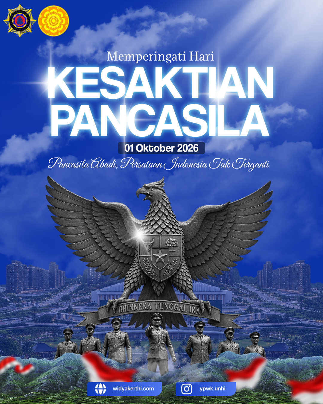 Memperingati Hari Kesaktian Pancasila 1 Oktober 2026